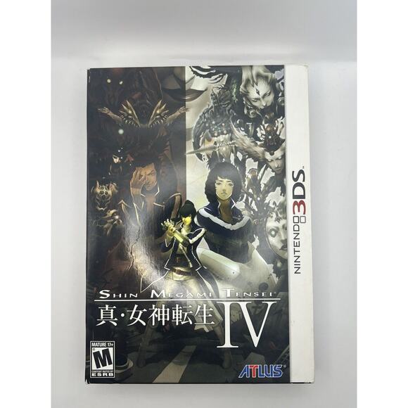 Nintendo 3DS Shin Megami Tensei IV Limited Edition No Game - Picture 1 of 7